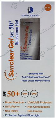 Sunclear Sunscreen Gel SPF 50+