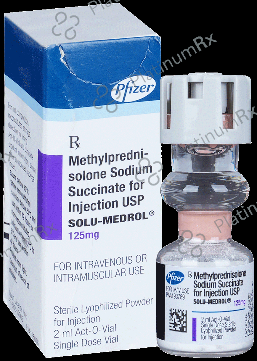 Solu-Medrol 125mg Injection