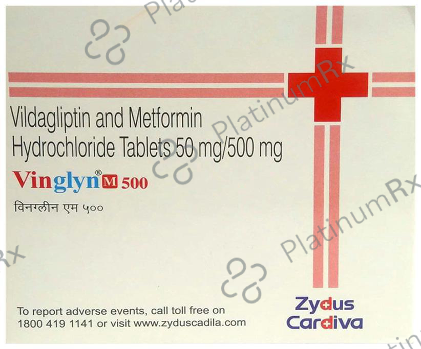 Vinglyn M 500/50mg Tablet 15s