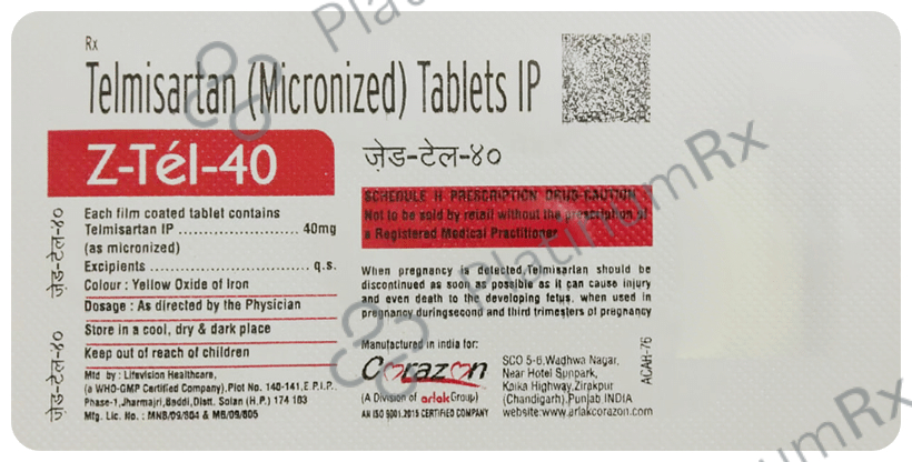 Z-Tel 40mg Tablet
