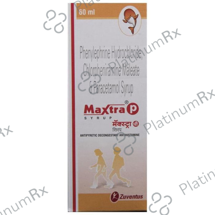 Maxtra P 1/125/5mg Syrup 60ml