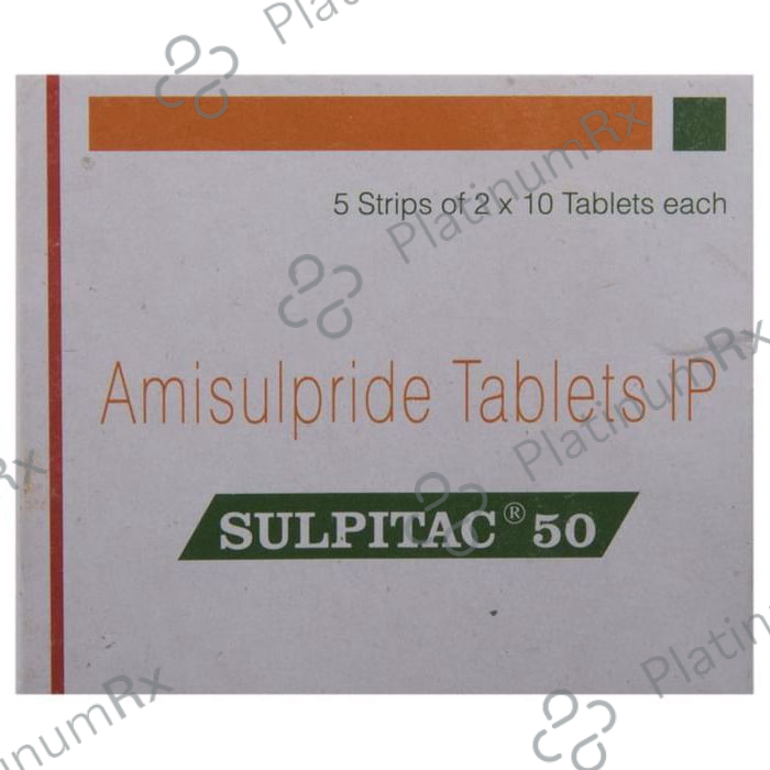 Sulpitac 50mg Tablet 10s