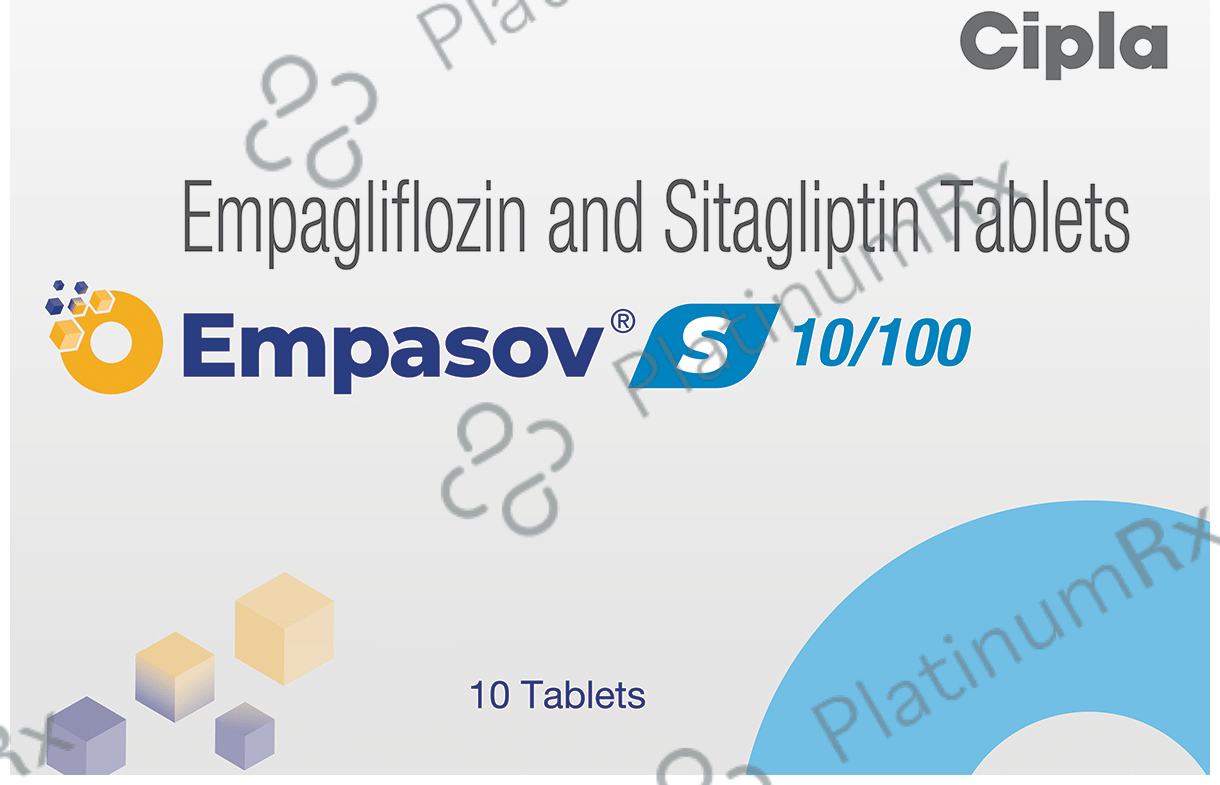 Empasov S 10/100mg Tablet 10s