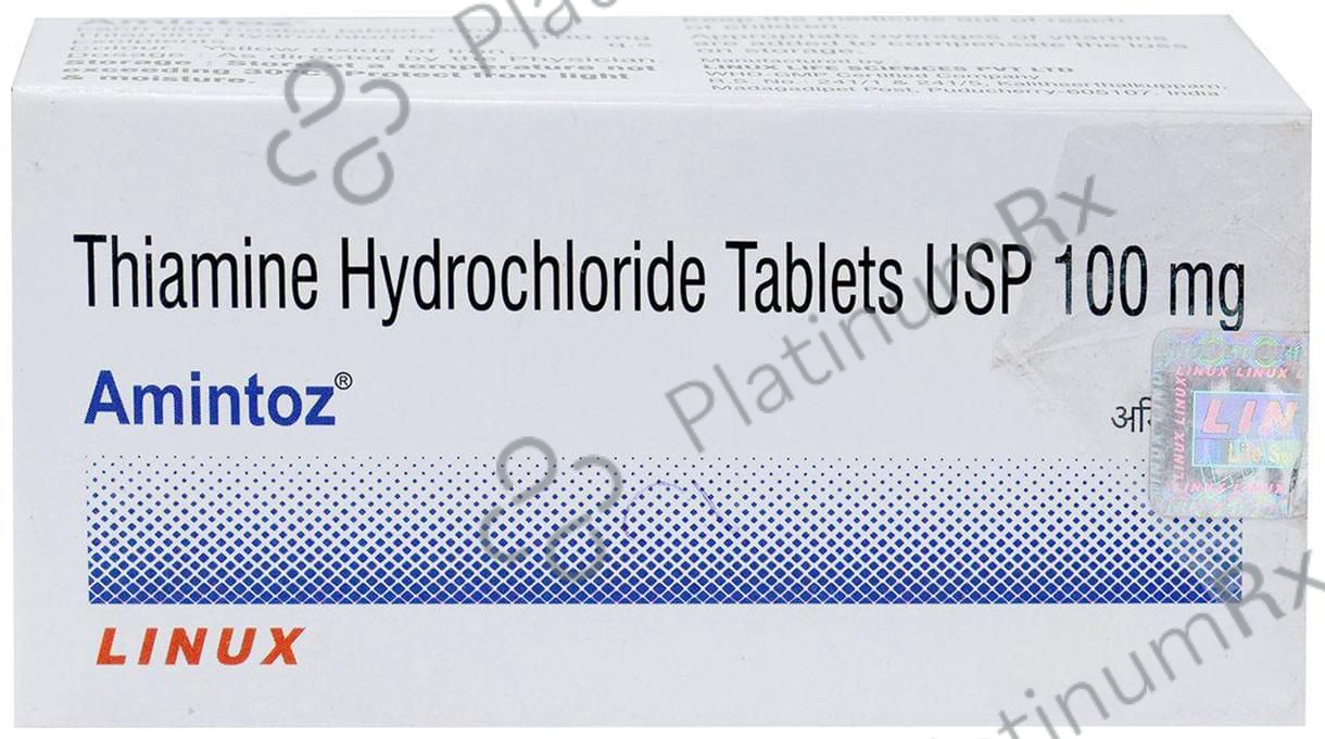 Amintoz 100mg Tablet 10s