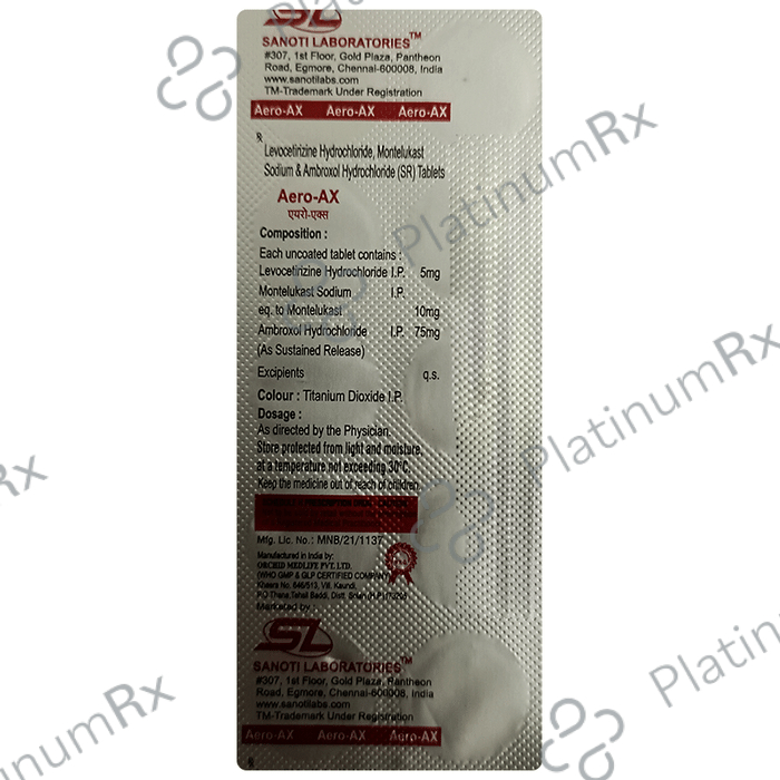 Aero-AX Tablet SR