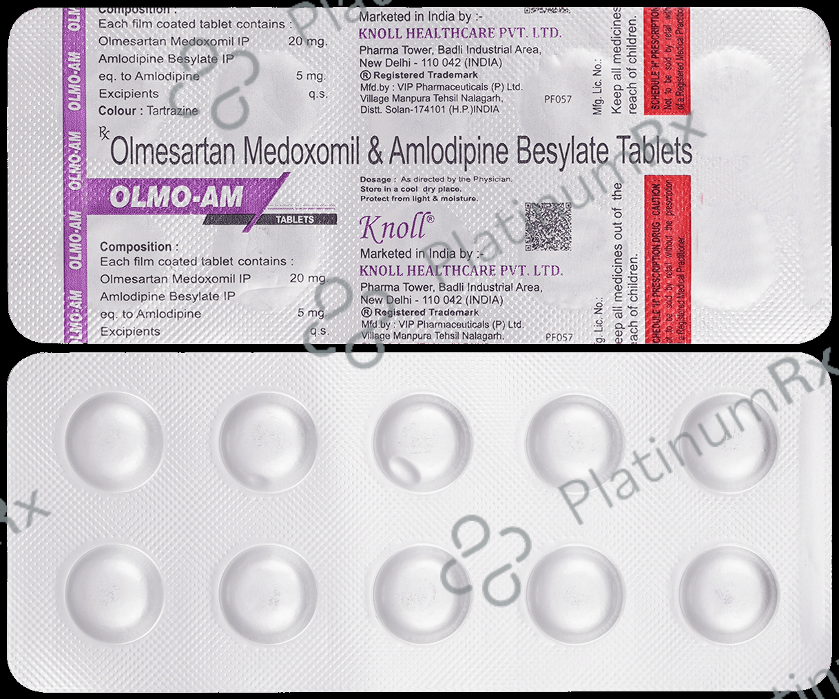 Olmo AM 20mg/5mg Tablet 10s