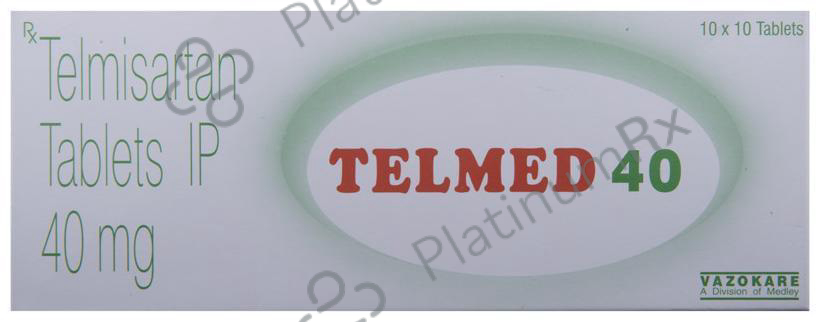 Telmed 40mg Tablet 10s