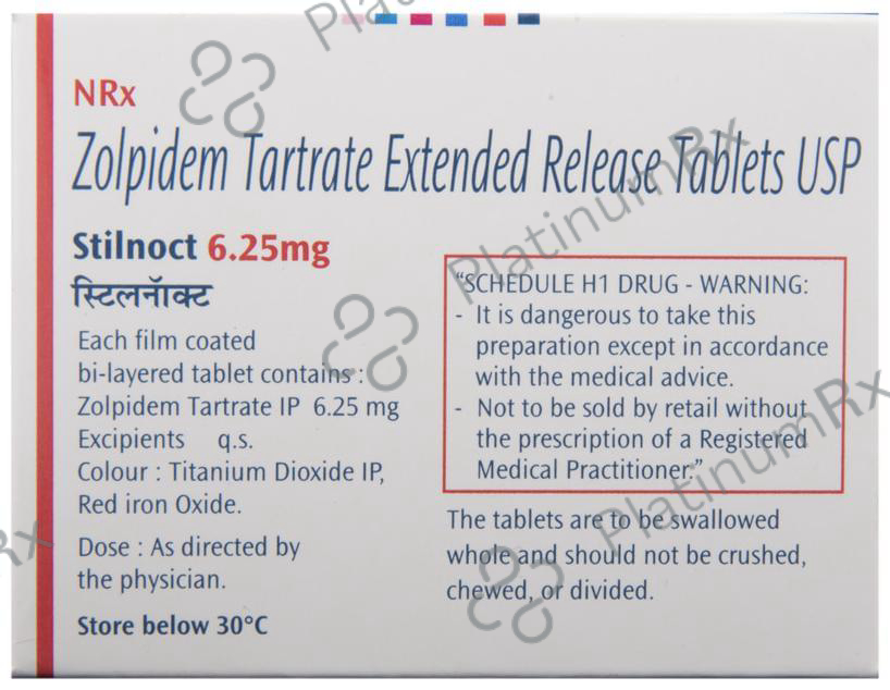 Stilnoct 6.25mg Tablet 15 tablets