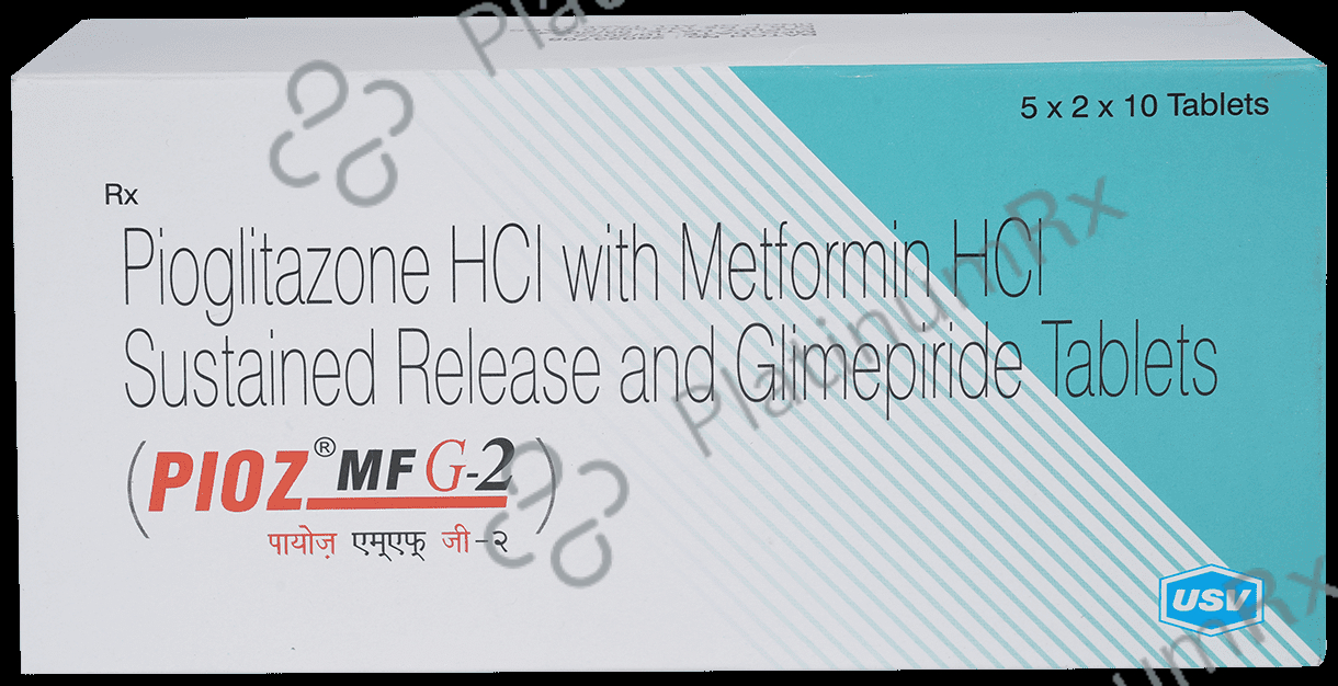 Pioz MF G2 2/500/15mg Tablet SR 10s