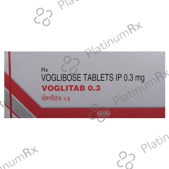 Voglitab 0.3mg Tablet 15s