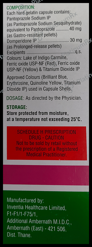Zipant DSR 30/40mg Capsule PR 15s