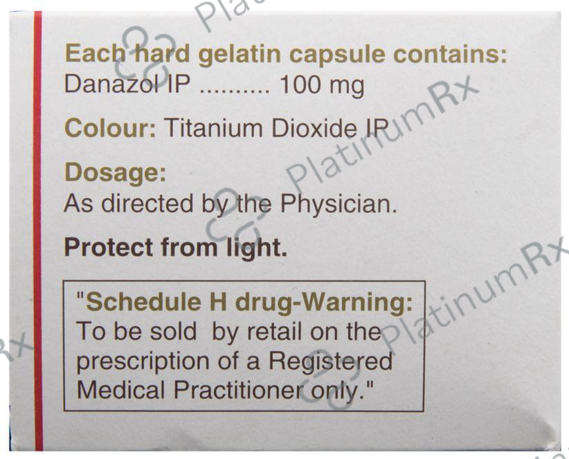 Danogen 100mg Capsule 10s