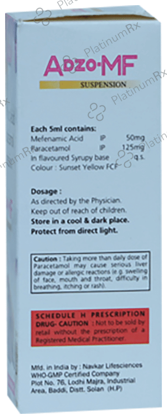 Adzo-MF Oral Suspension