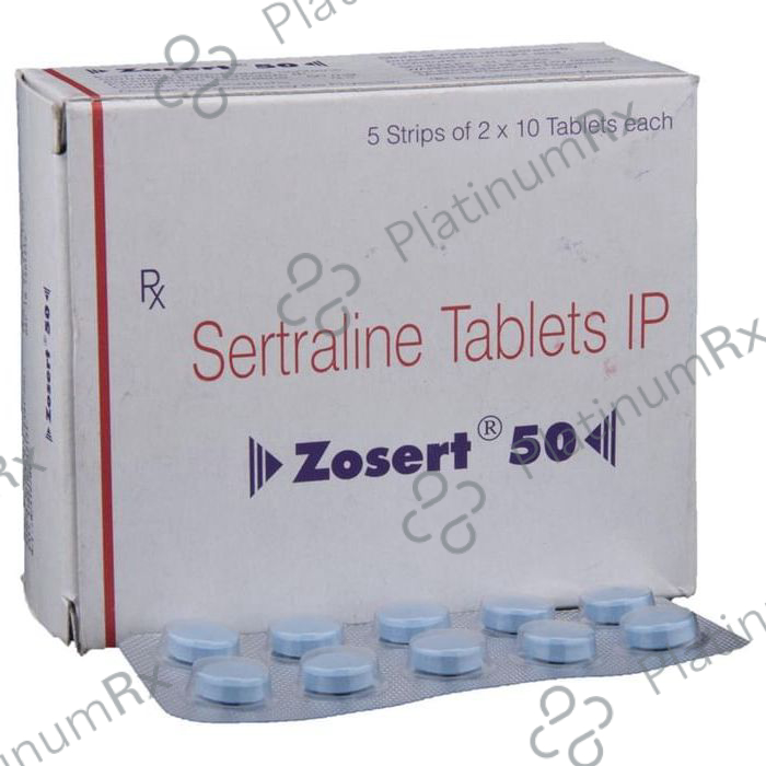Zosert 50mg Tablet 10s