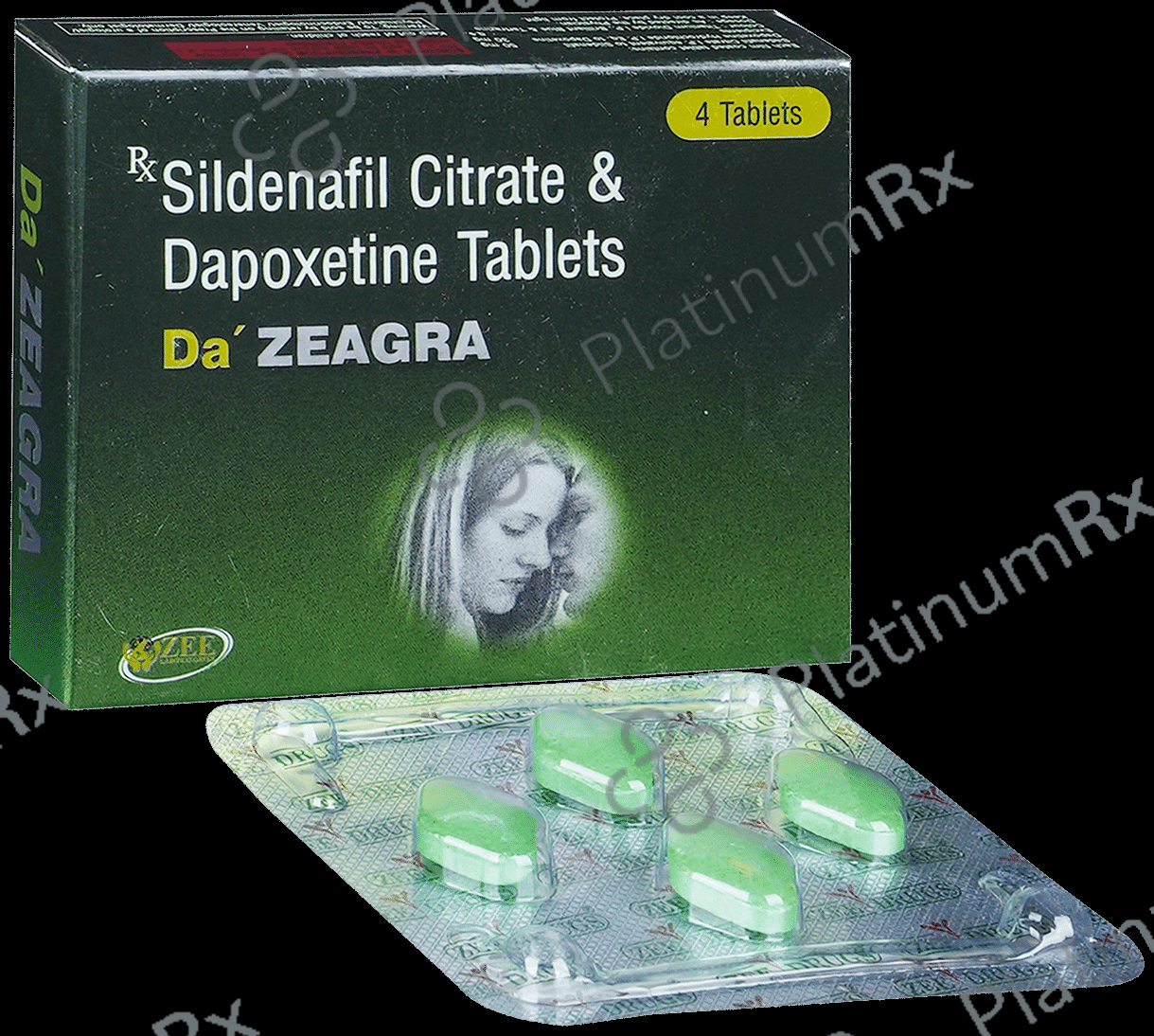 DA Zeagra 30/50mg Tablet 4s