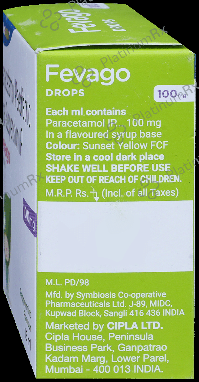 Fevago 100mg/ml Drop