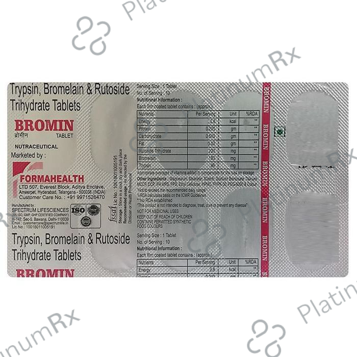 Bromin Tablet 10 Tablet Formahealth