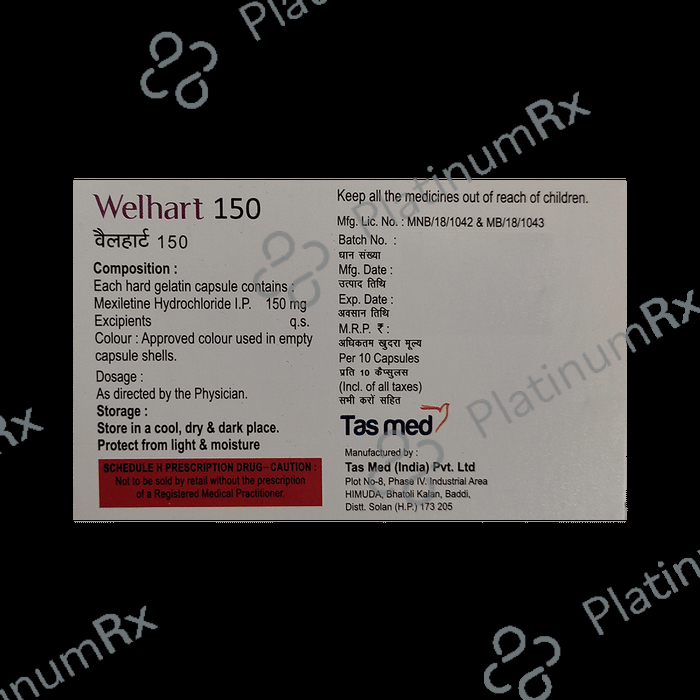 Welhart 150mg Capsule 10s