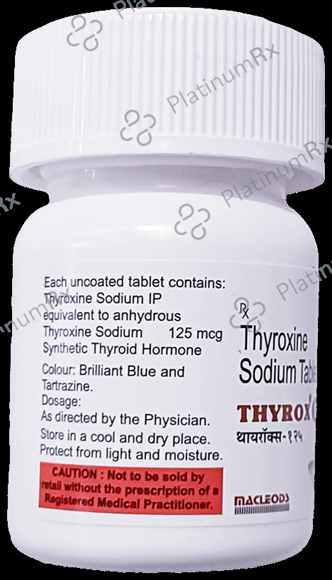 Thyrox 125mcg Tablet 120s