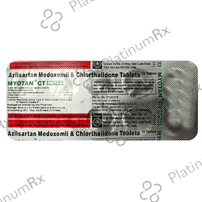 Myotan CT 40/12.5 Tablet 10s