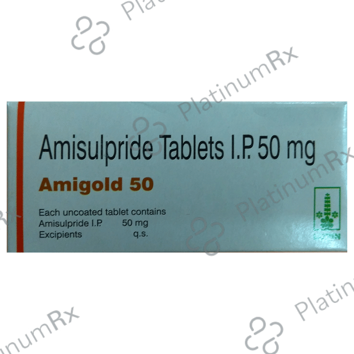 Amigold 50mg Tablet 10s