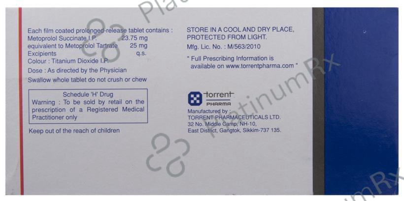Metocard XL 25mg Tablet 10s