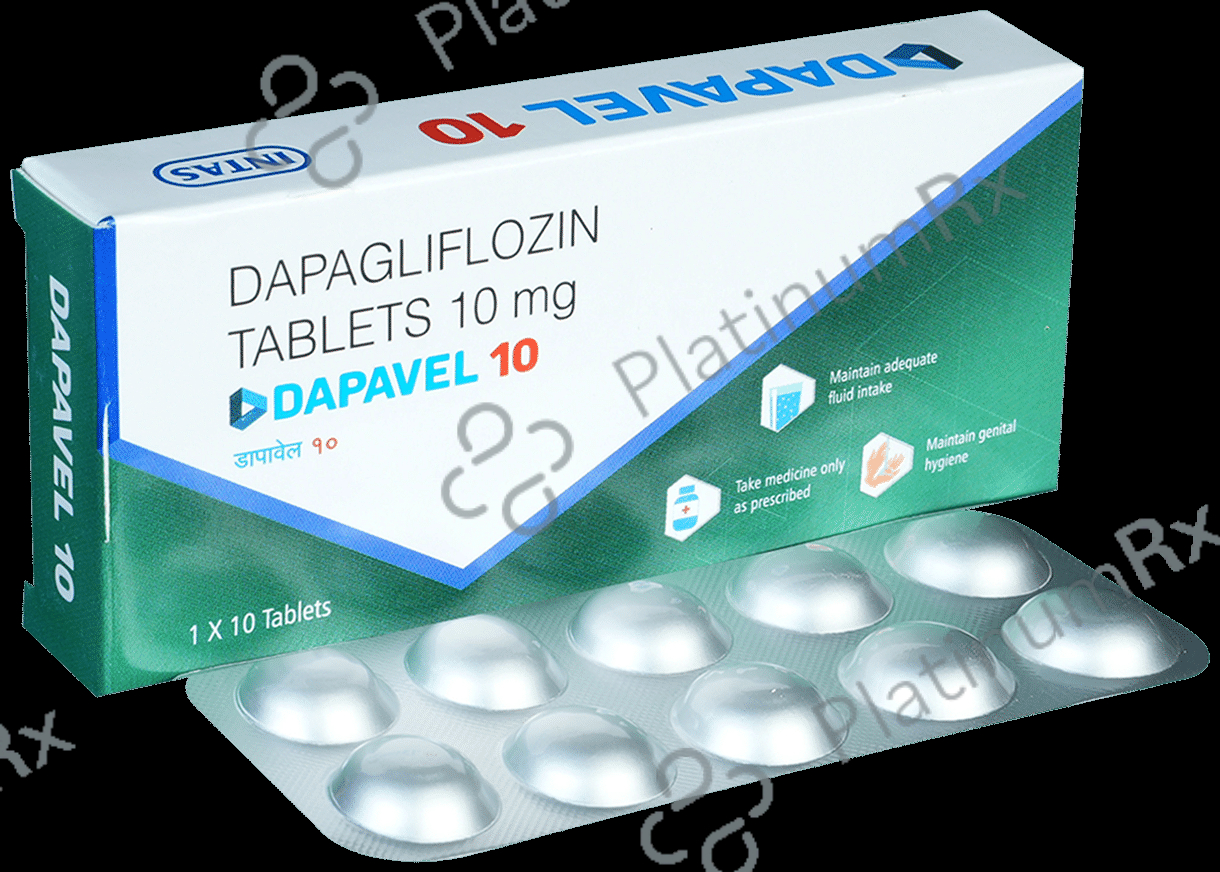 Dapavel 10mg Tablet 10s