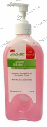 3M Avagard CHG Handrub Hand Sanitizer Antiseptic Solution 500 ml