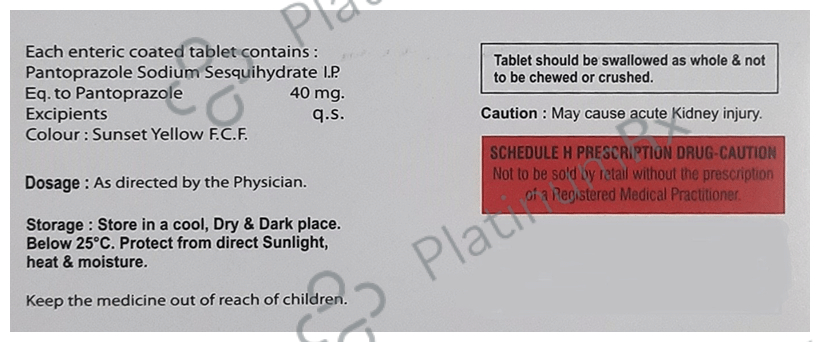 Papinet 40mg Tablet
