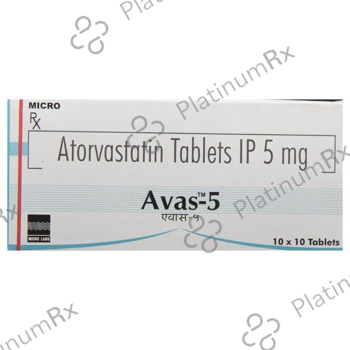 Avas 5mg Tablet 30s