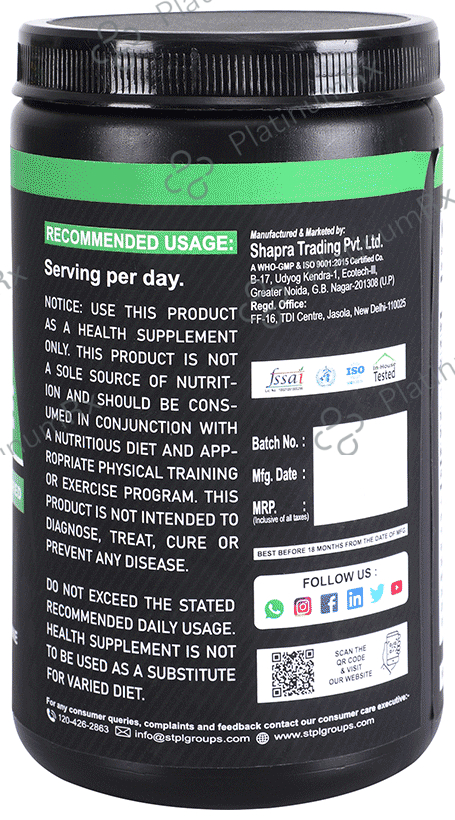 Bodix Glutamine Unflavored 2 powders