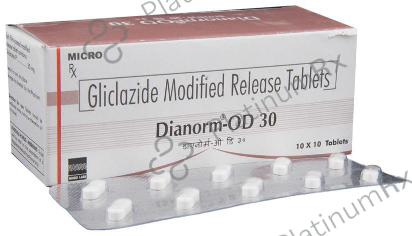 Dianorm OD 30mg Tablet MR 10s