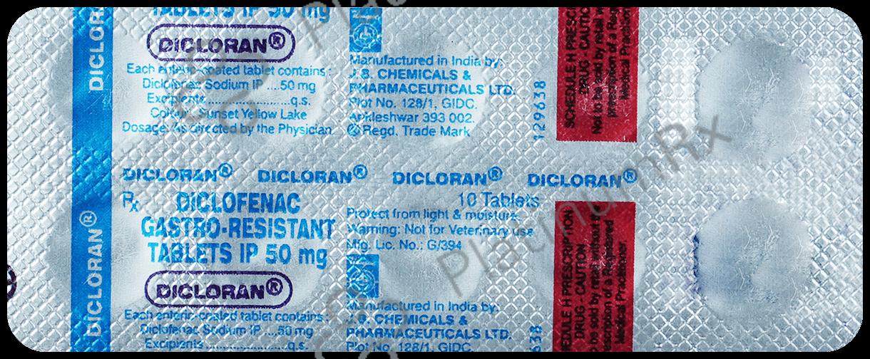 Dicloran 50mg Tablet
