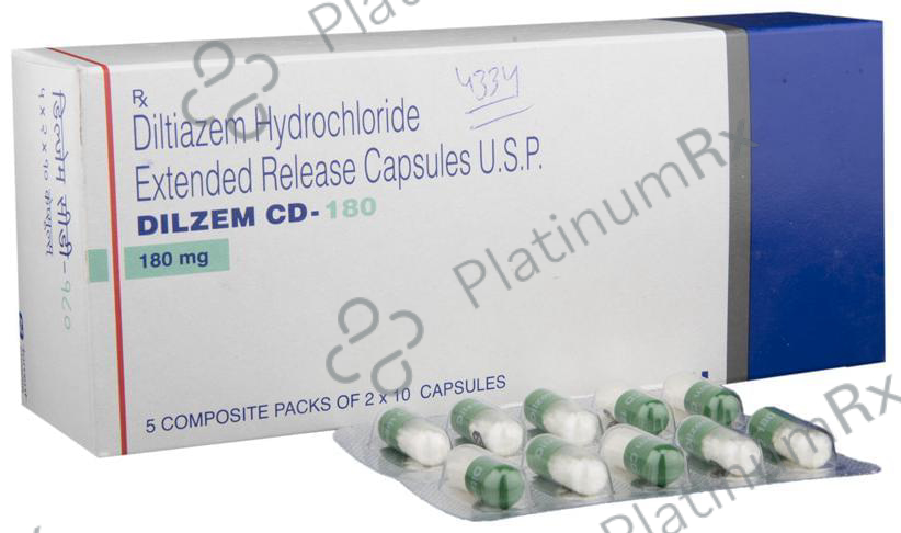 Dilzem CD 180mg Capsule 10s