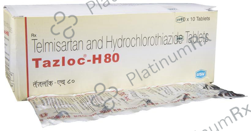 Tazloc H 12.5/80mg Tablet 10s