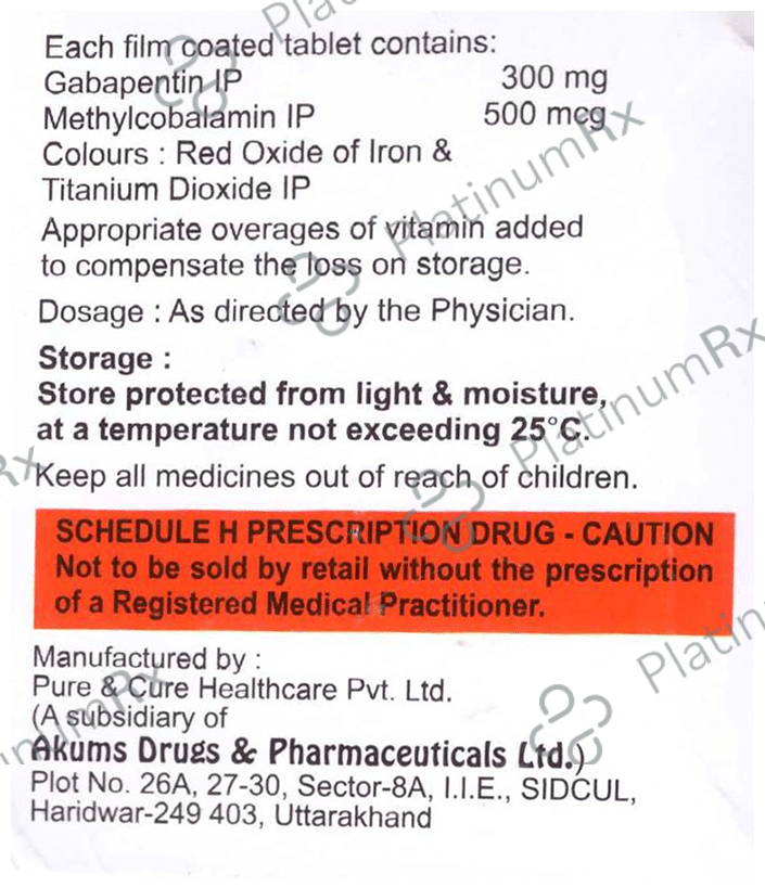 Actigaba-M 300 Tablet