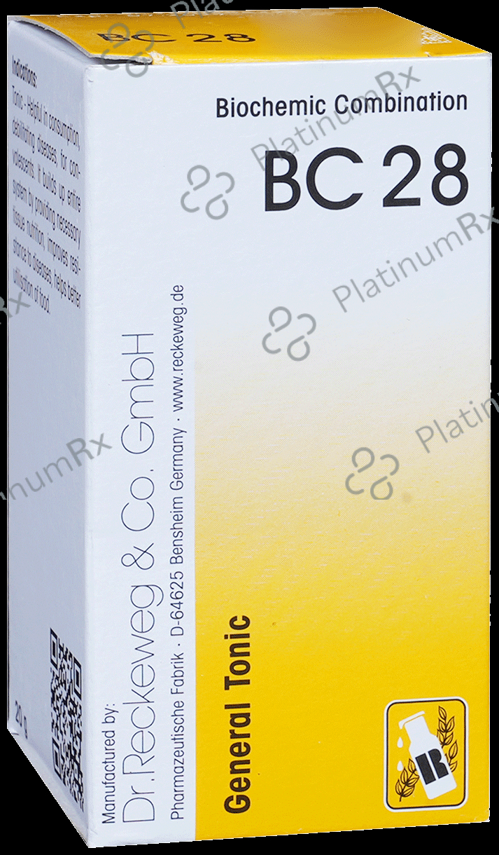 Dr. Reckeweg Bio-Combination 28 (BC 28) Tablet
