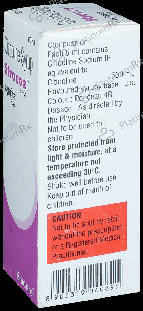 Strocoz 500mg Syrup 60ml