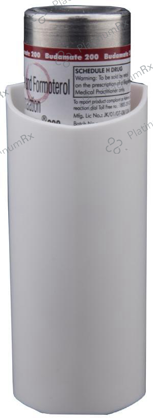 Budamate 6/200mcg Transhaler 120MDI