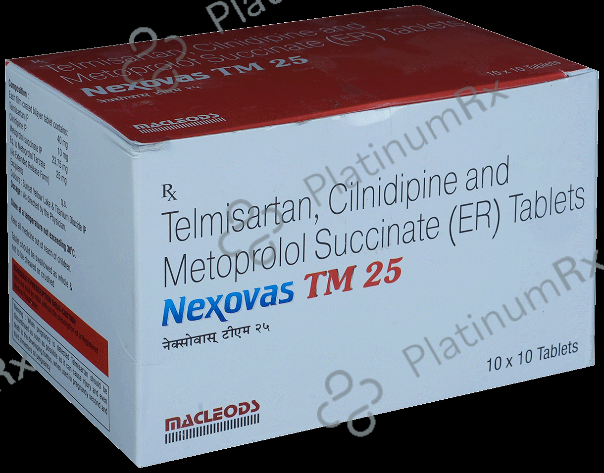 Nexovas TM 10/25/40mg Tablet ER 10s
