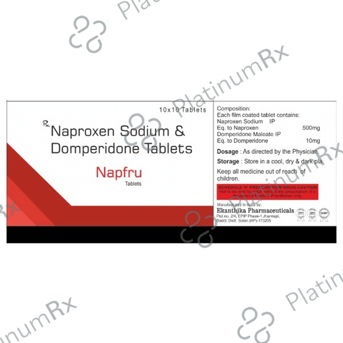 Napfru 500mg/10mg Tablet