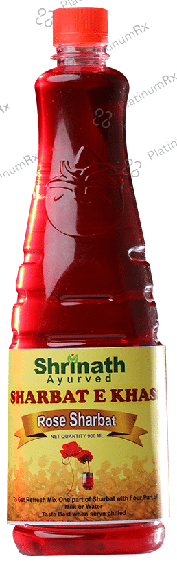 Shrinath Ayurved Sharbat E Khass Rose Sharbat