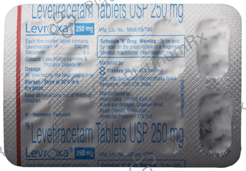 Levroxa 250mg Tablet 10s
