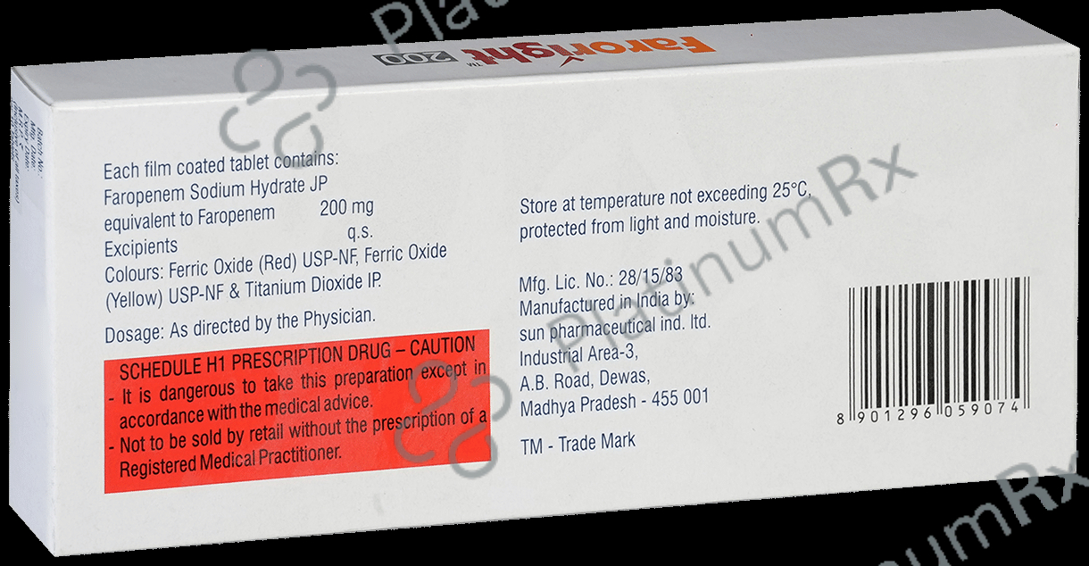 Faroright 200mg Tablet 10s