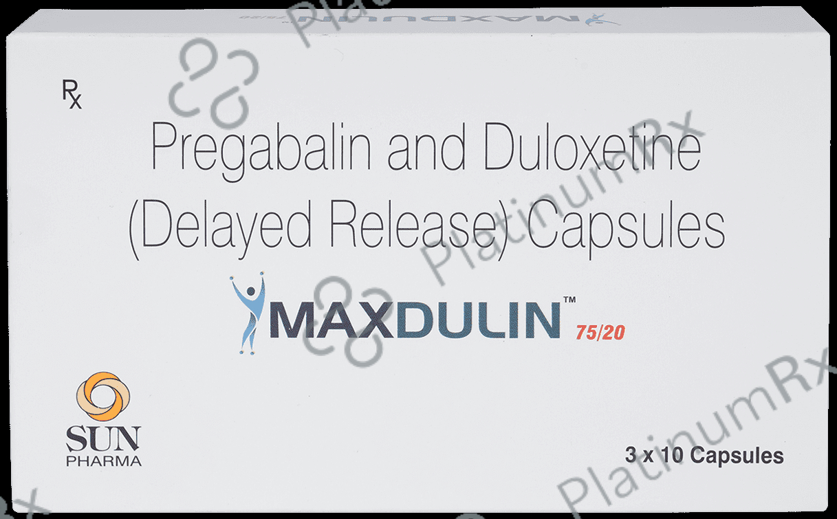 Maxdulin 75/20 Capsule DR