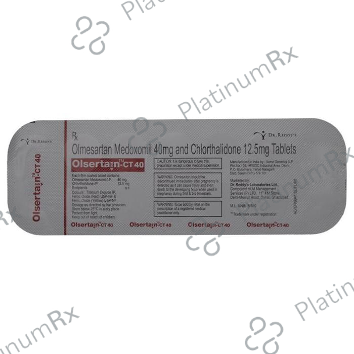 Olsertain CT 12.5/40mg Tablet 10s