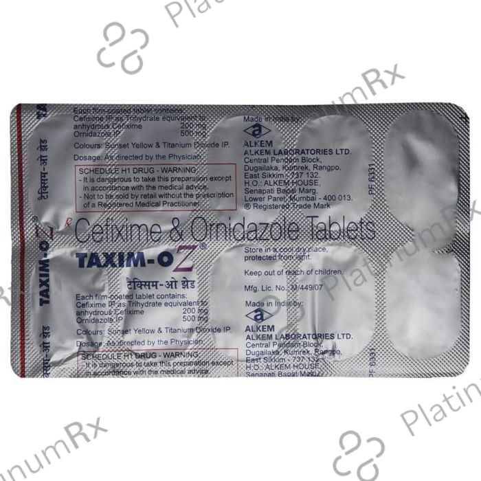 Taxim-OZ Tablet