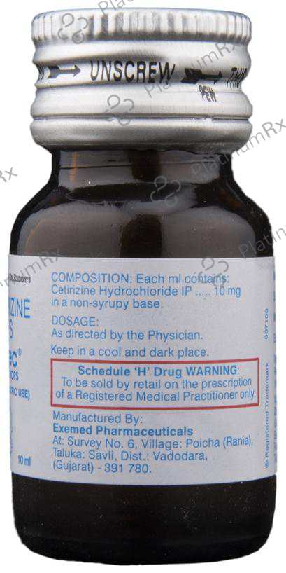 Zyrtec 10mg Oral Drop 10ml
