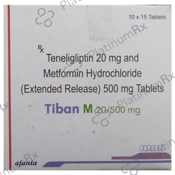 Tiban M 20/500mg Tablet ER 15s