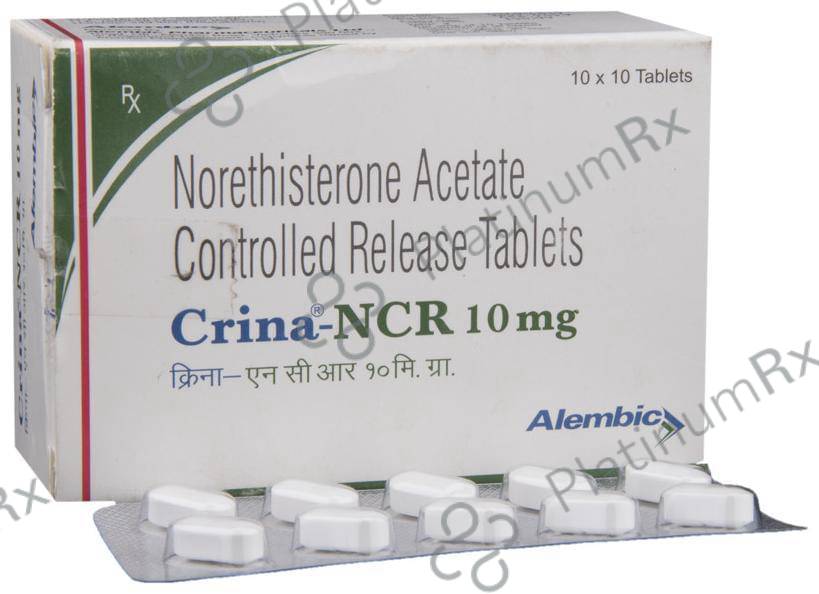 Crina NCR 10mg Tablet 10s